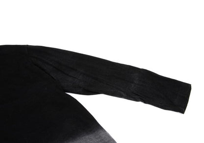 ISSEY MIYAKE MEN Wool Gradation Sweater Black/Gray Size 4