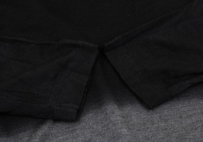 ISSEY MIYAKE MEN Wool Gradation Sweater Black/Gray Size 4