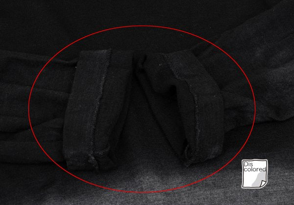 ISSEY MIYAKE MEN Wool Gradation Sweater Black/Gray Size 4