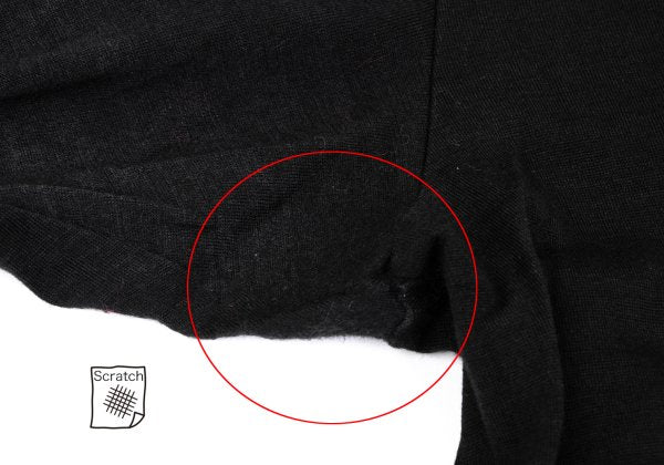 ISSEY MIYAKE MEN Wool Gradation Sweater Black/Gray Size 4