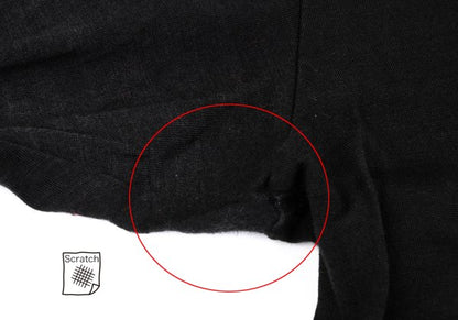ISSEY MIYAKE MEN Wool Gradation Sweater Black/Gray Size 4