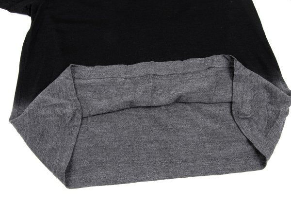 ISSEY MIYAKE MEN Wool Gradation Sweater Black/Gray Size 4