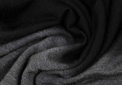 ISSEY MIYAKE MEN Wool Gradation Sweater Black/Gray Size 4