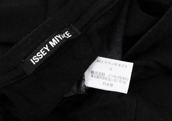 ISSEY MIYAKE MEN Wool Gradation Sweater Black/Gray Size 4