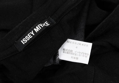 ISSEY MIYAKE MEN Wool Gradation Sweater Black/Gray Size 4