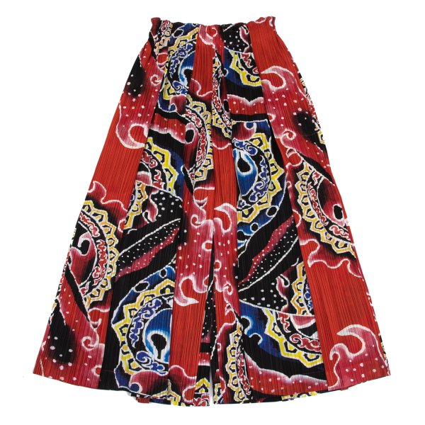 PLEATS PLEASE 19SS Nebuta Print Pleated Pants Multi Size 3