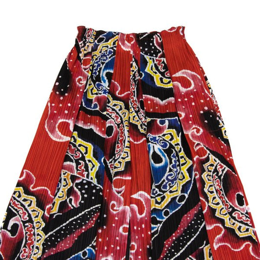 PLEATS PLEASE 19SS Nebuta Print Pleated Pants Multi Size 3