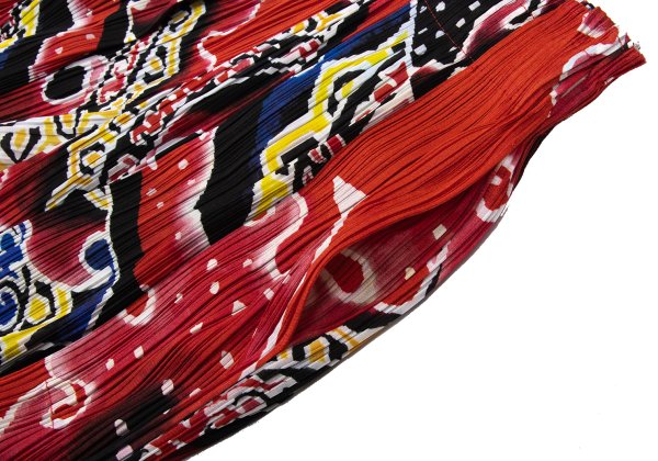 PLEATS PLEASE 19SS Nebuta Print Pleated Pants Multi Size 3