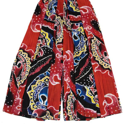 PLEATS PLEASE 19SS Nebuta Print Pleated Pants Multi Size 3