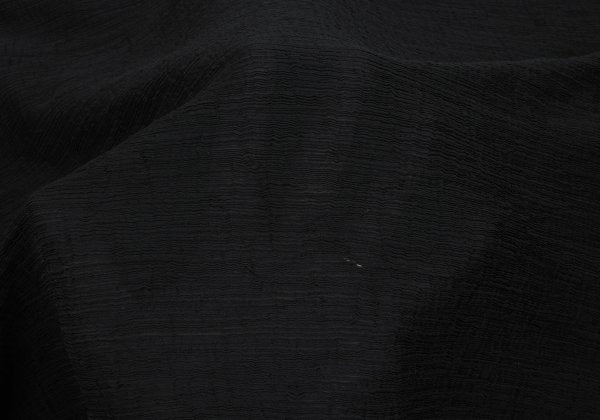 ISSEY MIYAKE me Crepe Pleat Sleeveless Tunic Black Blouse Size F