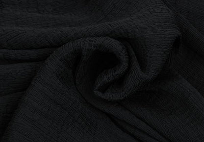 ISSEY MIYAKE me Crepe Pleat Sleeveless Tunic Black Blouse Size F