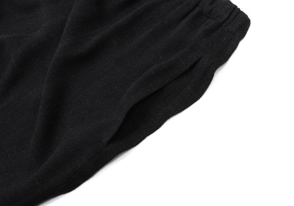 Plantation Rayon Linen Straight Pants Black Size M