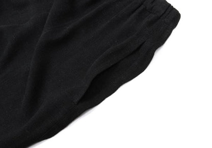 Plantation Rayon Linen Straight Pants Black Size M