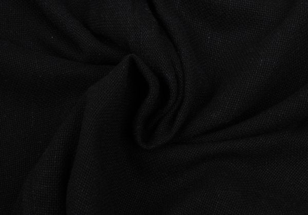 Plantation Rayon Linen Straight Pants Black Size M