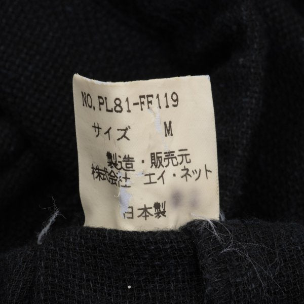 Plantation Rayon Linen Straight Pants Black Size M