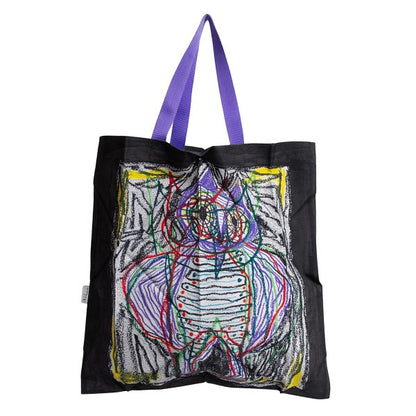 ISSEY MIYAKE me Pleated Owl Bag Multi
