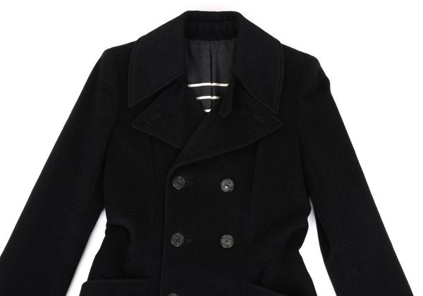 Jean Paul GAULTIER FEMME Angora Wool Coat Black Size 40