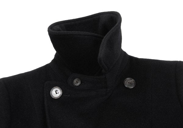 Jean Paul GAULTIER FEMME Angora Wool Coat Black Size 40