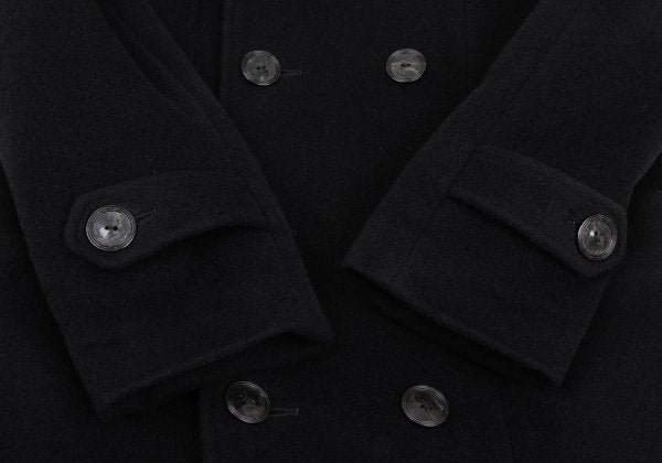 Jean Paul GAULTIER FEMME Angora Wool Coat Black Size 40