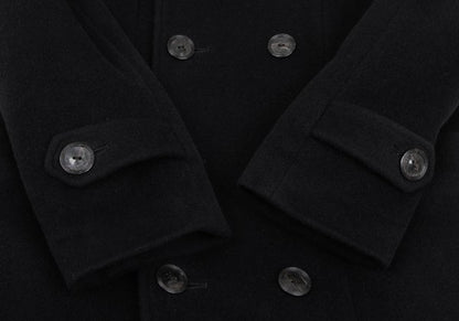 Jean Paul GAULTIER FEMME Angora Wool Coat Black Size 40