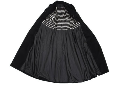 Jean Paul GAULTIER FEMME Angora Wool Coat Black Size 40