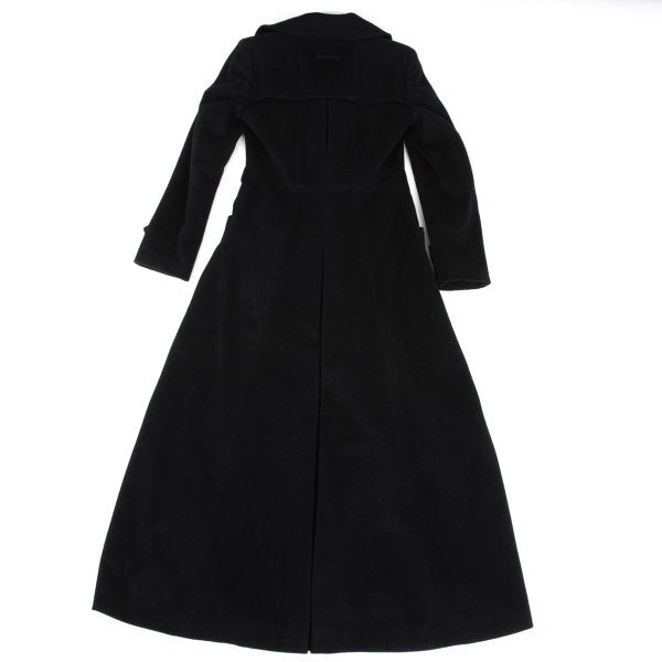 Jean Paul GAULTIER FEMME Angora Wool Coat Black Size 40