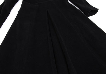 Jean Paul GAULTIER FEMME Angora Wool Coat Black Size 40
