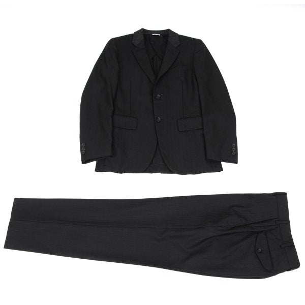 COMME des GARCONS HOMME PLUS Wool Jacket Black Size XS