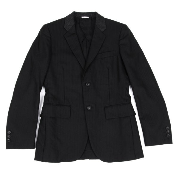 COMME des GARCONS HOMME PLUS Wool Jacket Black Size XS