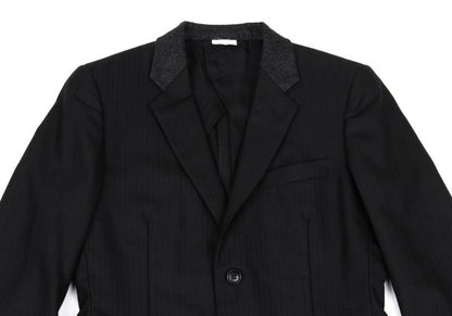 COMME des GARCONS HOMME PLUS Wool Jacket Black Size XS