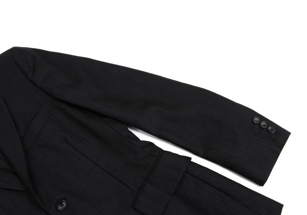 COMME des GARCONS HOMME PLUS Wool Jacket Black Size XS