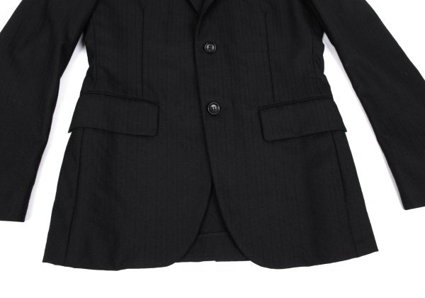 COMME des GARCONS HOMME PLUS Wool Jacket Black Size XS