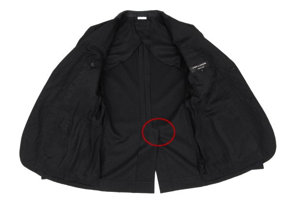 COMME des GARCONS HOMME PLUS Wool Jacket Black Size XS