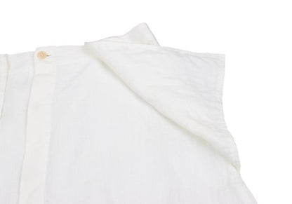 Y's Linen Out Pocket Design Midi Skirt Off-White Size 2