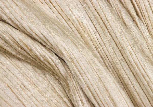 PLEATS PLEASE Velour Pleated Cardigan Beige Size 4