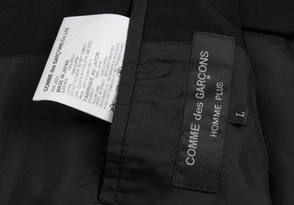 COMME des GARCONS HOMME PLUS Wool Blazer Black Size L