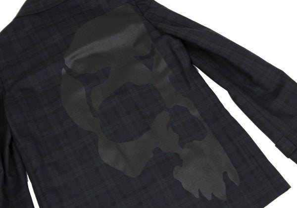 COMME des GARCONS HOMME PLUS 11SS Skull Check Jacket Size M