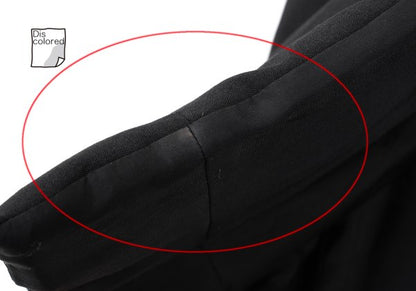 COMME des GARCONS Padded Wool Buttonless Vest Black Size S