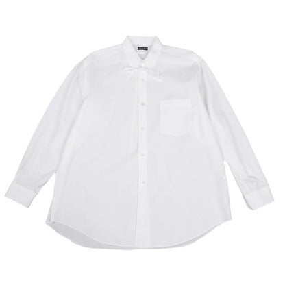 COMME des GARCONS HOMME PLUS Ribbon Shirt White Size M