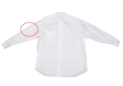 COMME des GARCONS HOMME PLUS Ribbon Shirt White Size M