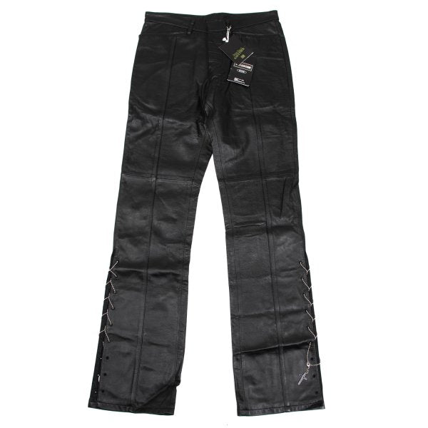 Jean Paul GAULTIER HOMME Ball Chain Pants Black Size 46