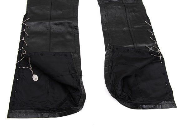 Jean Paul GAULTIER HOMME Ball Chain Pants Black Size 46