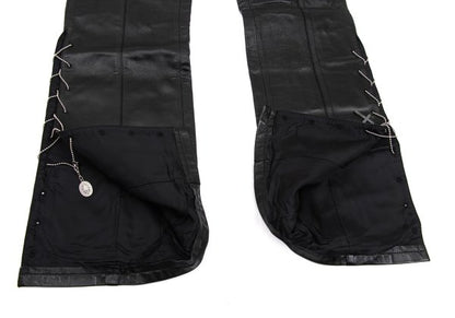 Jean Paul GAULTIER HOMME Ball Chain Pants Black Size 46