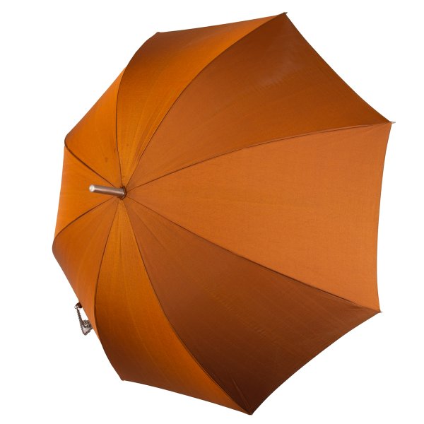 Jean Paul GAULTIER Chain Strap Umbrella Brown