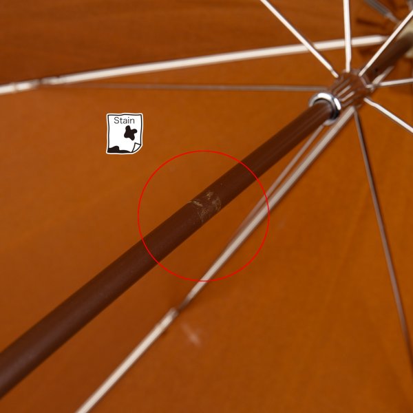 Jean Paul GAULTIER Chain Strap Umbrella Brown