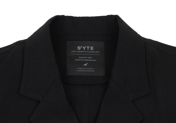 s'yte Poly Twill Tailored Blazer Black Size 3