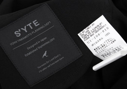 s'yte Poly Twill Tailored Blazer Black Size 3