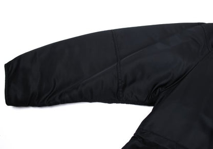 s'yte Faux Fur Shawl Collar Nylon Blouson Black Size 3