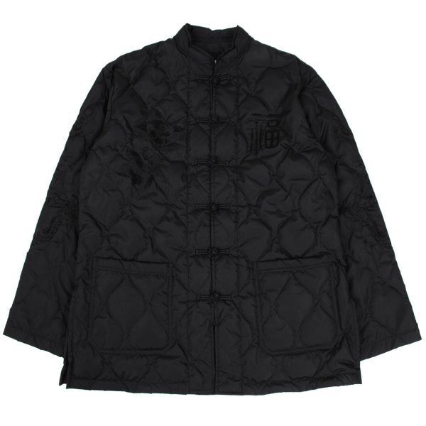 S'YTE x TAION Embroidered Quilted Down Jacket Black Size 2