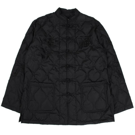 S'YTE x TAION Embroidered Quilted Down Jacket Black Size 2